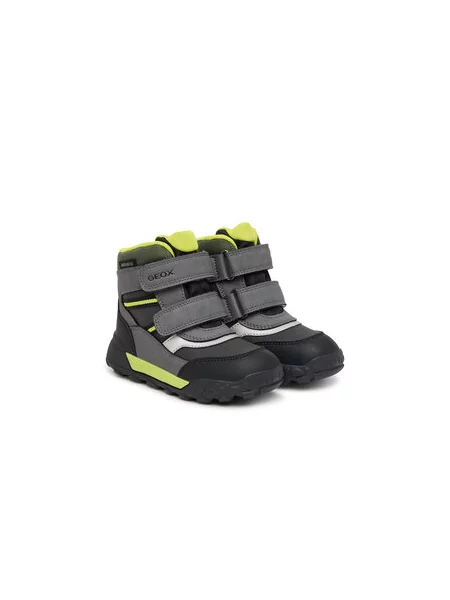Sniego batai Geox B Trekkyup Boy B Abx S juoda