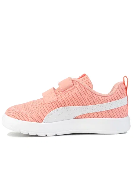 Buty dziecięce sportowe na rzep Puma COURTFLEX V3 MESH PS białe