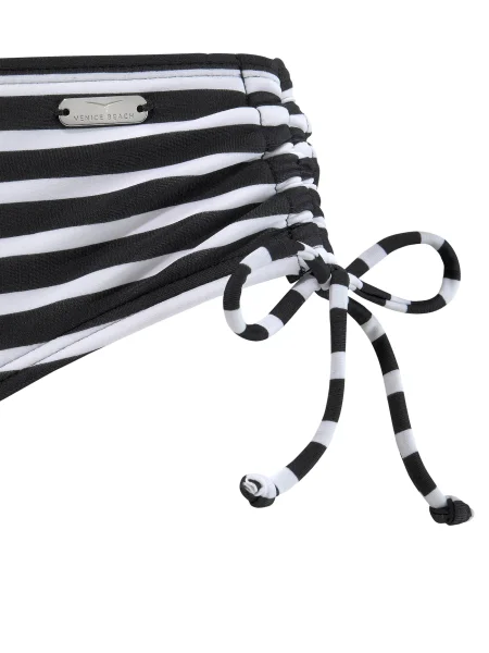 VENICE BEACH Slip costum de baie negru alb