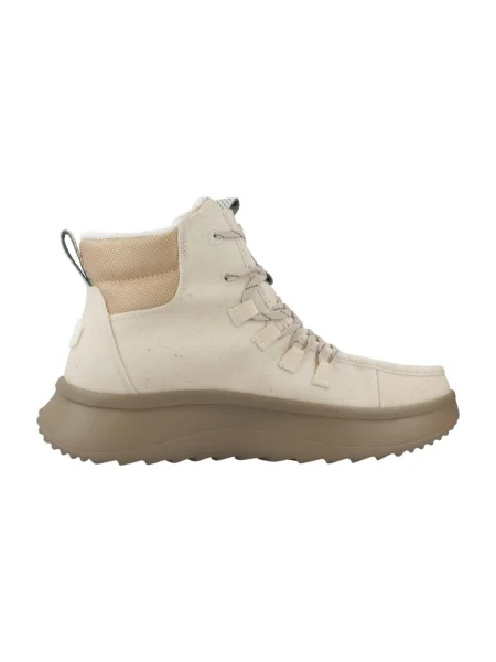 Pantofi Heydude din țesătură twill bej