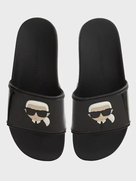 Шлепанцы Karl Lagerfeld черные