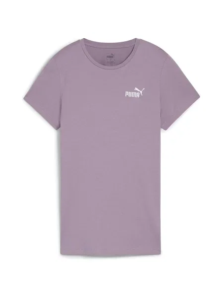 Koszulka sportowa Puma ESS Embroidery fioletowa