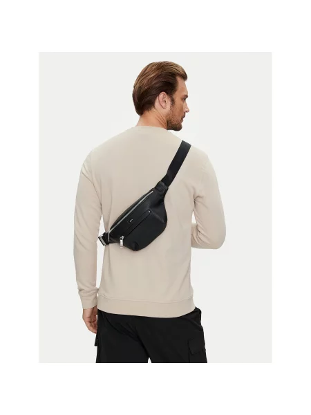 Torbica za okoli pasu BOSS Ray_Beltbag črna