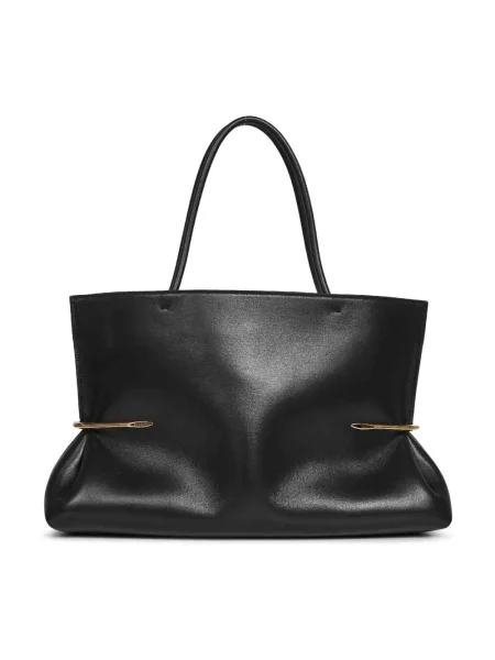 Shopperka Givenchy skórzana niebieska