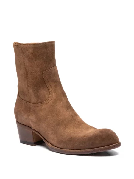 Botine Officine Creative din piele maro