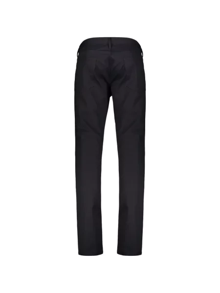 Jeansy straight leg Ea7 Emporio Armani z 5 kieszeniami czarne
