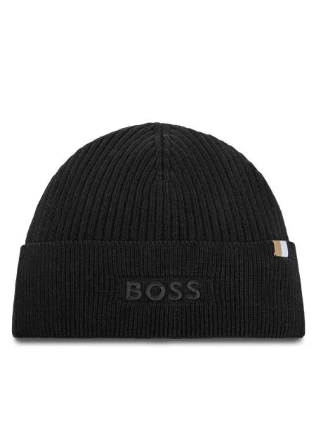 Мъжка шапка Boss черно