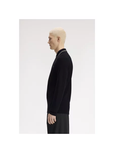 Košeľa Fred Perry čierna