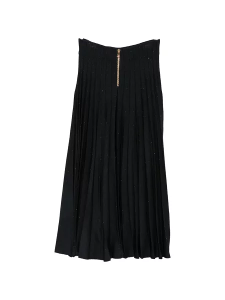 Fustă Balmain cu paiete negru