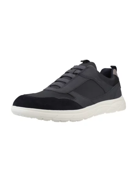 Sneakersy Geox skórzane niebieskie