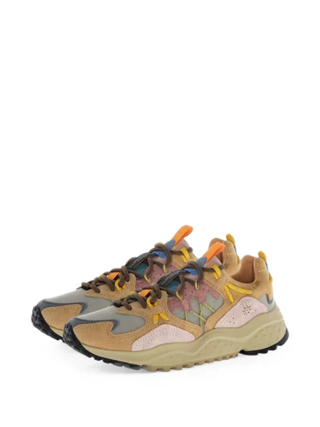Sneakerși Flower Mountain maro