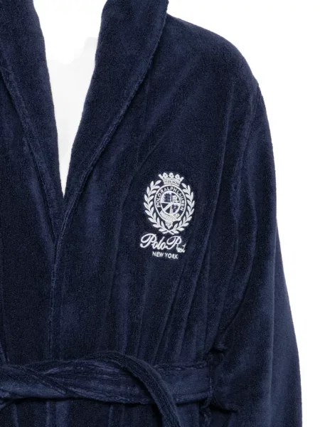 Халат Polo Ralph Lauren бродиран синьо
