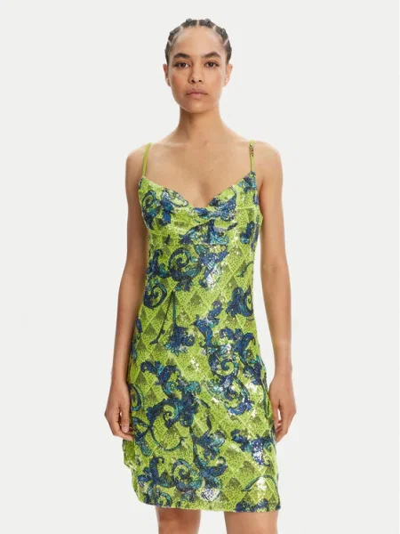 Versace Jeans Couture Rochie cocktail verde