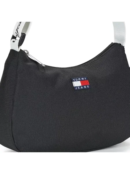 Tommy Jeans Torba za na rame ESS DAILY mornarsko plava / crvena bijela crna