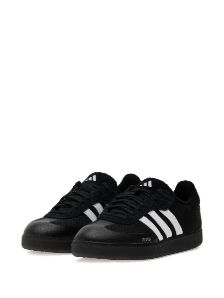 Papuci de casă Adidas cu dungi plasă roșu