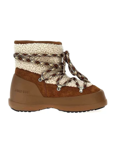 Buty Zimowe Moon Boot Luna Boot Shearling brązowe