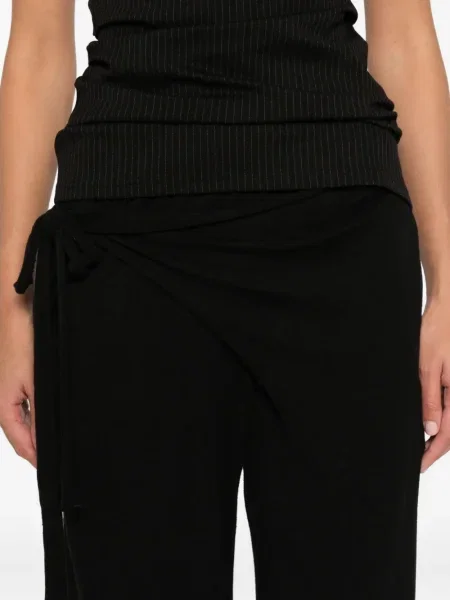 Pantaloni Ottolinger tricotate negru