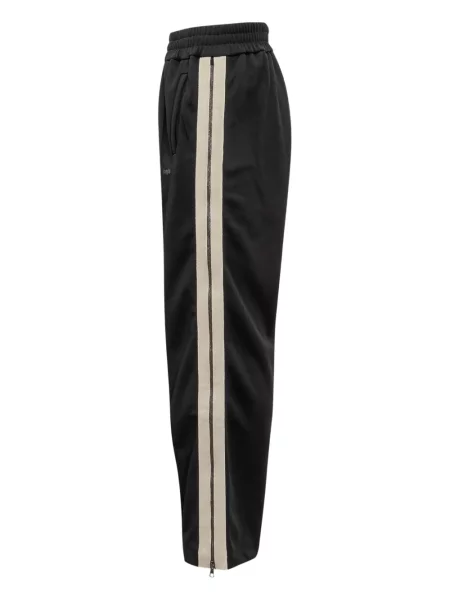 Pantaloni Palm Angels cu dungi negru