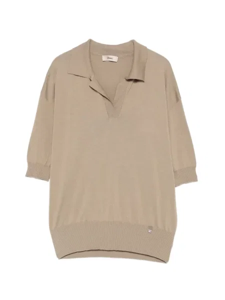 Koszulka Herno z dekoltem w serek