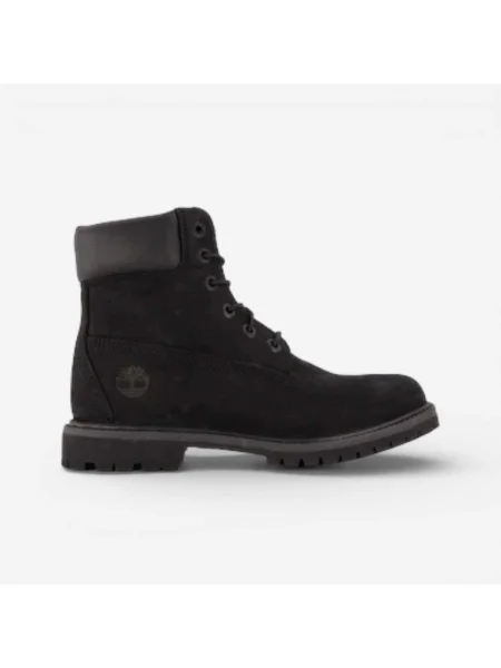 Členkové topánky Timberland z nubuku čierna