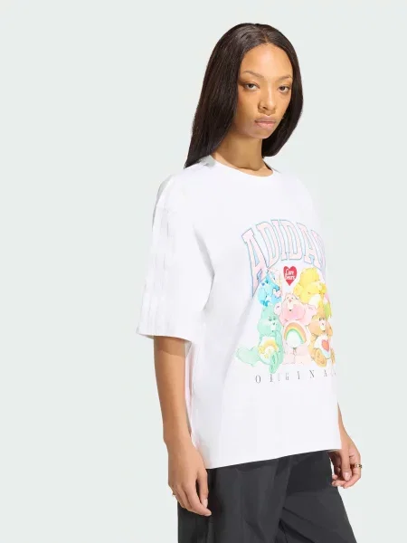 Футболка adidas Graphics комбінований верх білий