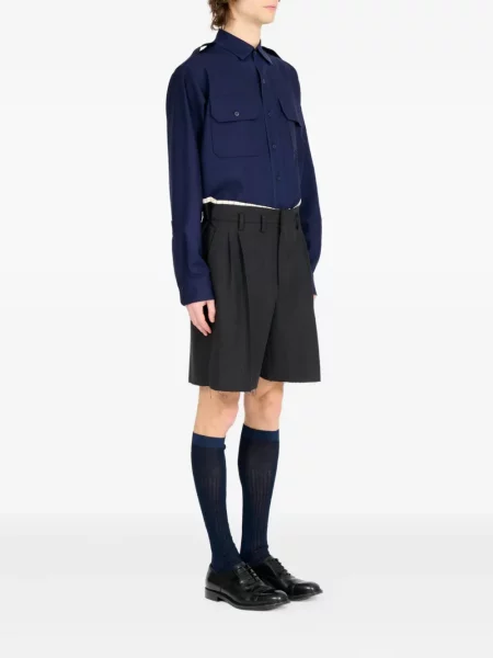 Pantaloni scurți Maison Margiela negru