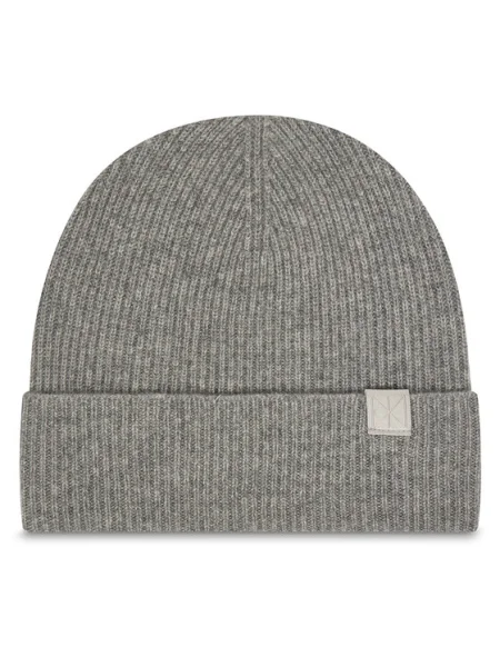 Čiapka Calvin Klein Emblem sivá