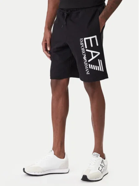 Emporio Armani Sport rövidnadrág fekete