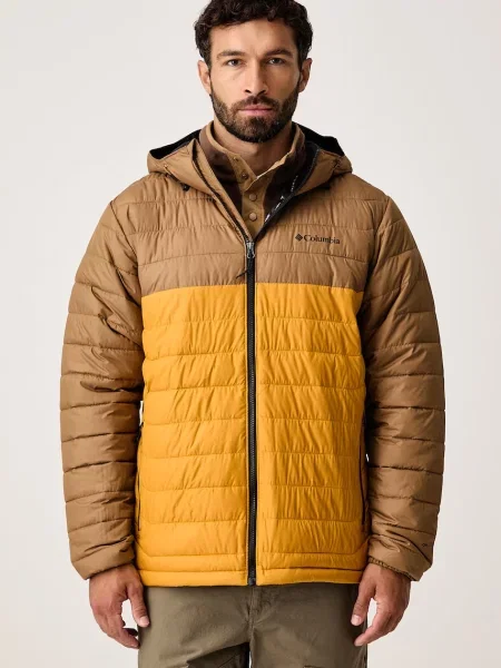 Columbia geacă sport pentru bărbați Powder Lite galben