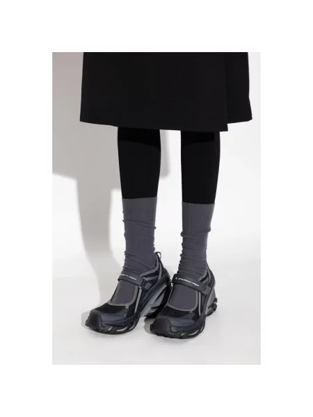 Sneakersy Balenciaga na koturnie czarne