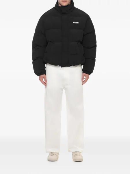 Geacă Moschino cu imagine negru