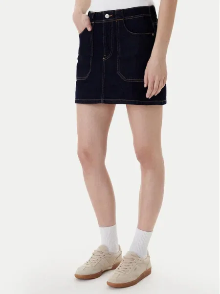 Tommy Jeans Fustă de blugi Bleumarin