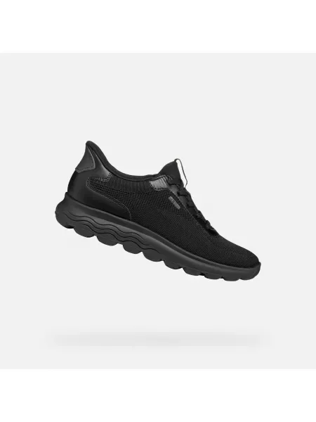Sneakerși Geox negru