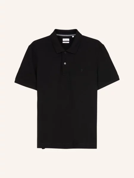 Seidensticker Koszulka Polo Polo Slim Fit schwarz czarna