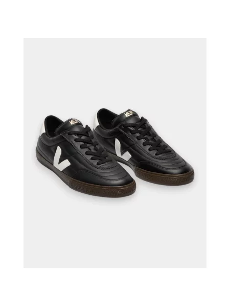 Sneakersy Veja skórzane czarne