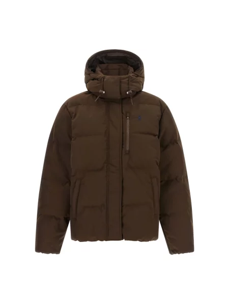 Kurtka puchowa Polo Ralph Lauren brązowa