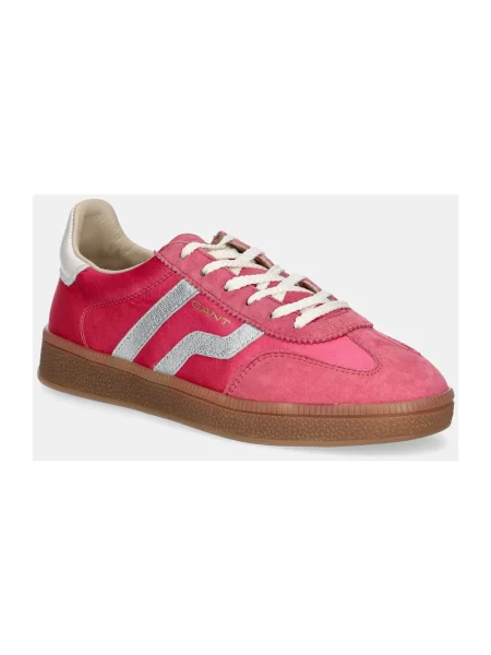 Sneakersy Gant zamszowe różowe