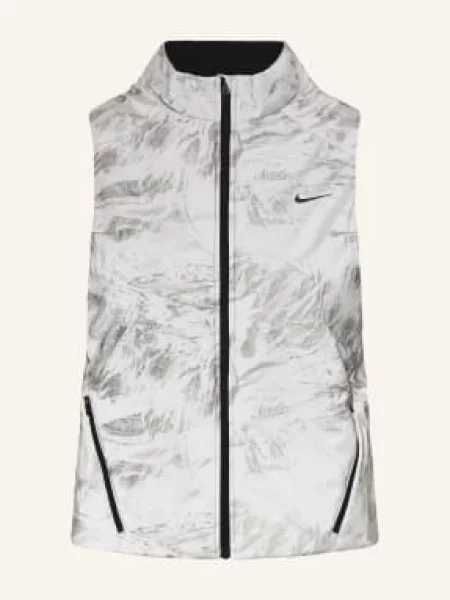 Nike Kamizelka Biegowa Swift Therma-Fit Adv grau srebrna