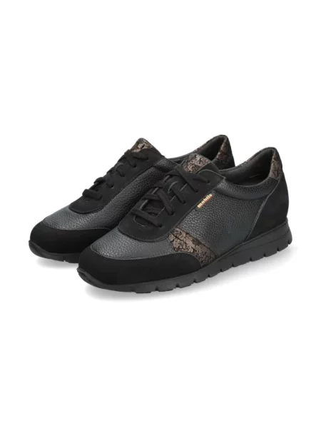Sneakersy Mephisto skórzane czarne