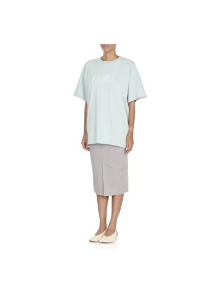 Koszulka Mm6 Maison Margiela zielona