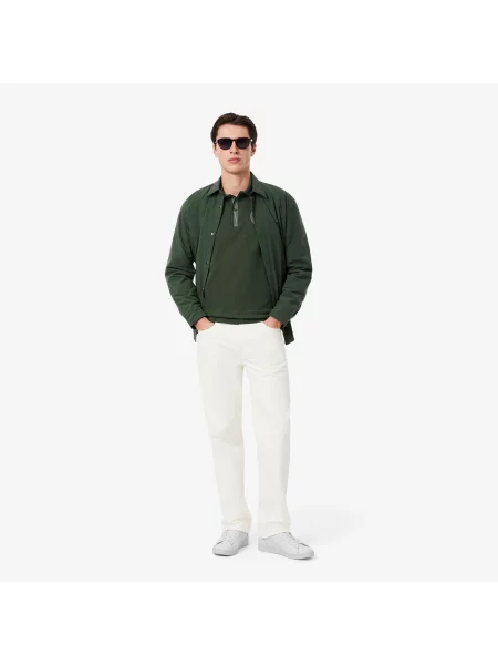 Lacoste Skórzane Sneakersy Carnaby Set białe