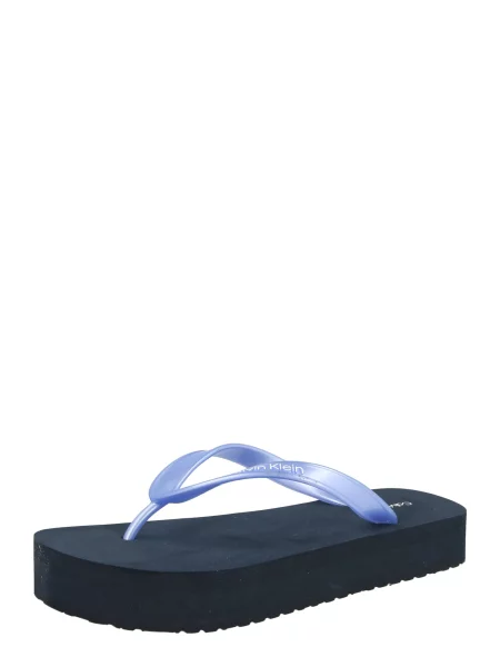 Calvin Klein Flip-flops azuriu alb