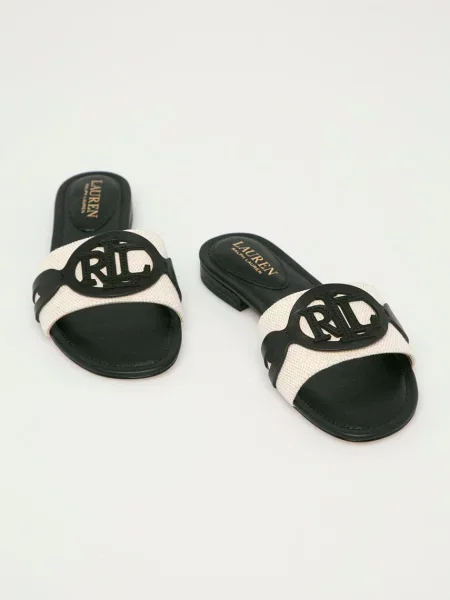 Papuci Lauren Ralph Lauren negru