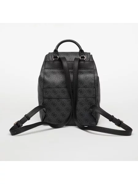 Раница Guess MANHATTAN дамска малък с десен сиво