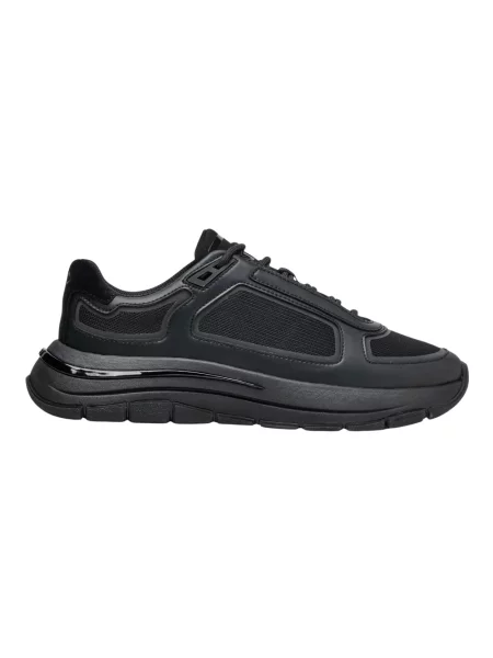 Sneakersy Mallet London skórzane czarne