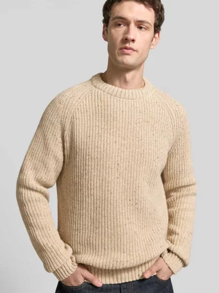 Sweter z raglanowymi rękawami model KIAANO' Armedangels beżowy