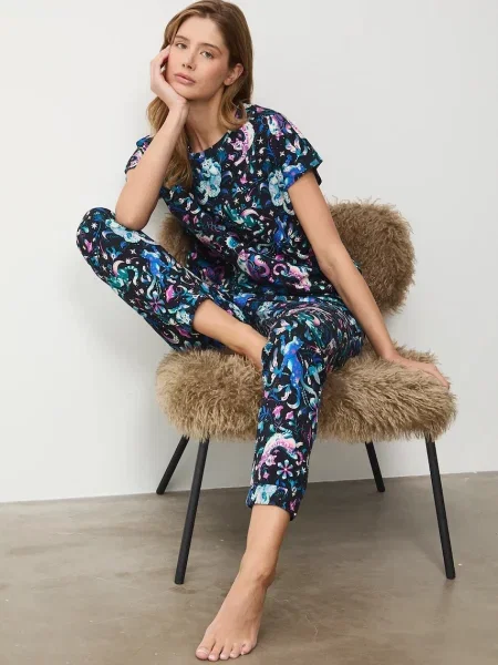 Medicine piżama czarna