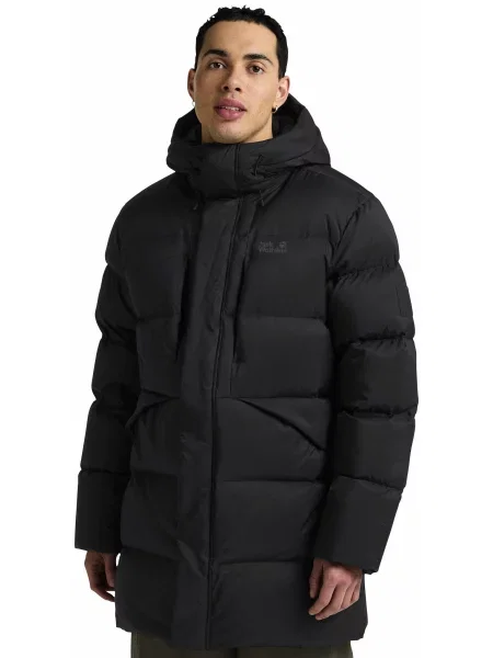 Пуховик Jack Wolfskin черный