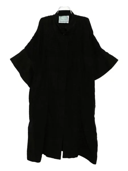 Palton By Walid din dantelă negru