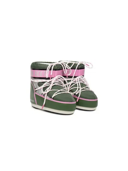 Kozačky Moon Boot zelené